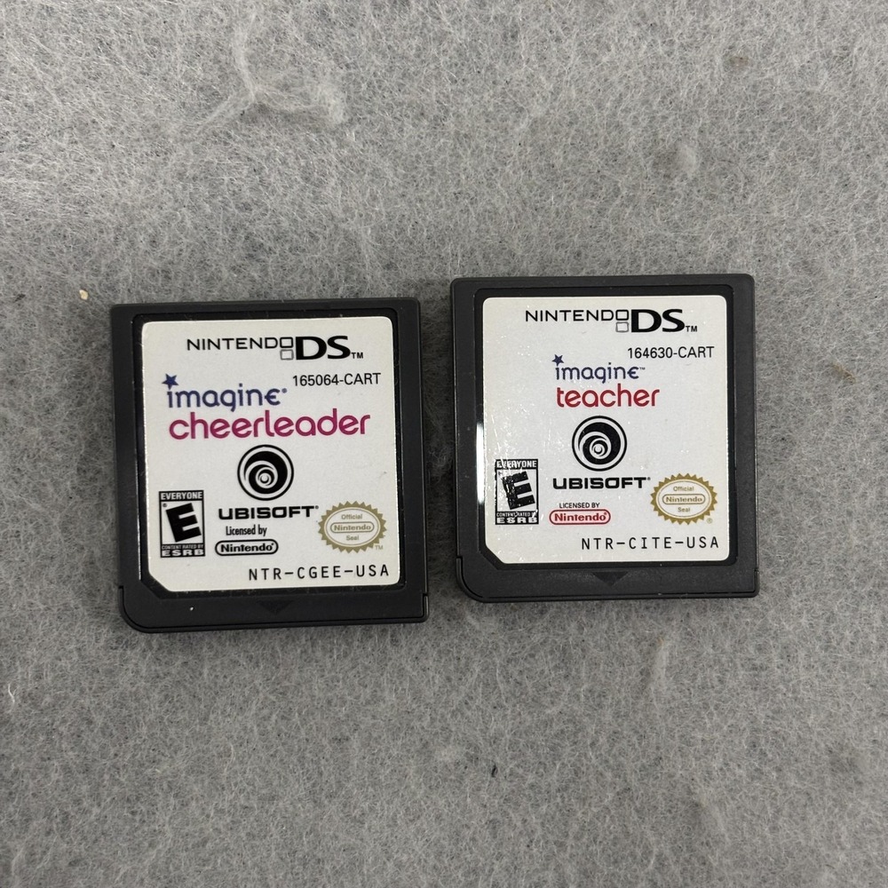 Ubisoft Video Games Unisex OS Black Imagine Cheerleader & Teacher DS Bundle